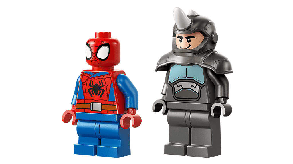 Lego Marvel Spidey on his Motorcycle vs. Rhino 11206 - Spendloves