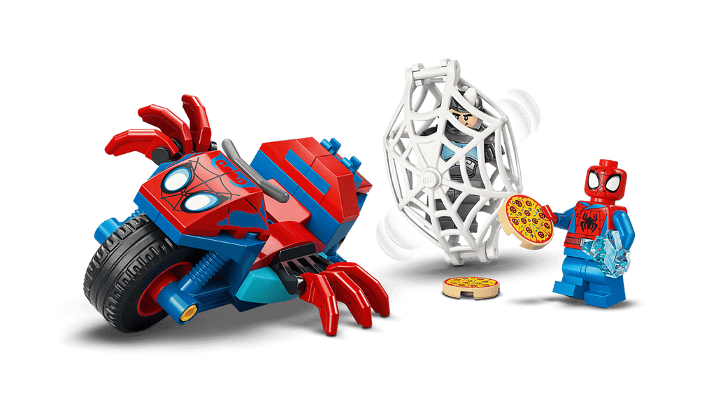 Lego Marvel Spidey on his Motorcycle vs. Rhino 11206 - Spendloves