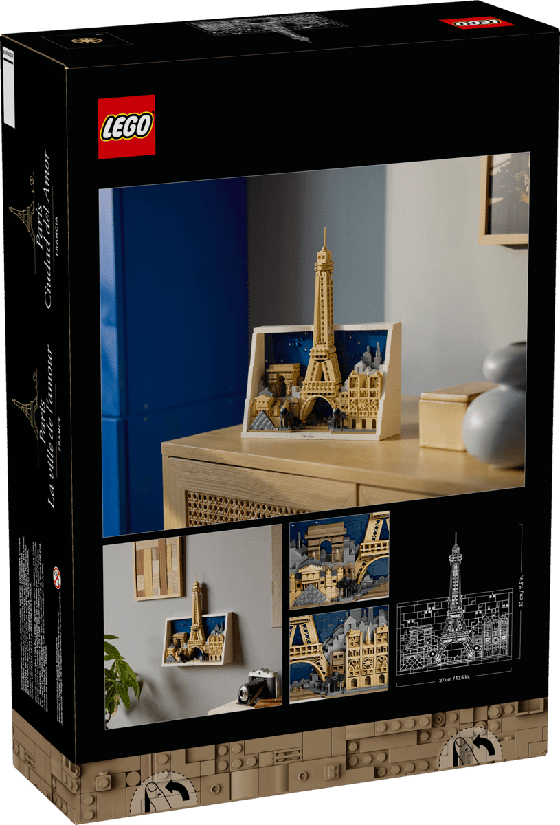 LEGO Architecture Paris City of Love Building Set 21064 - Spendloves
