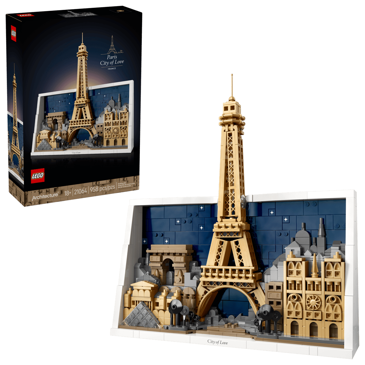 LEGO Architecture Paris City of Love Building Set 21064 - Spendloves