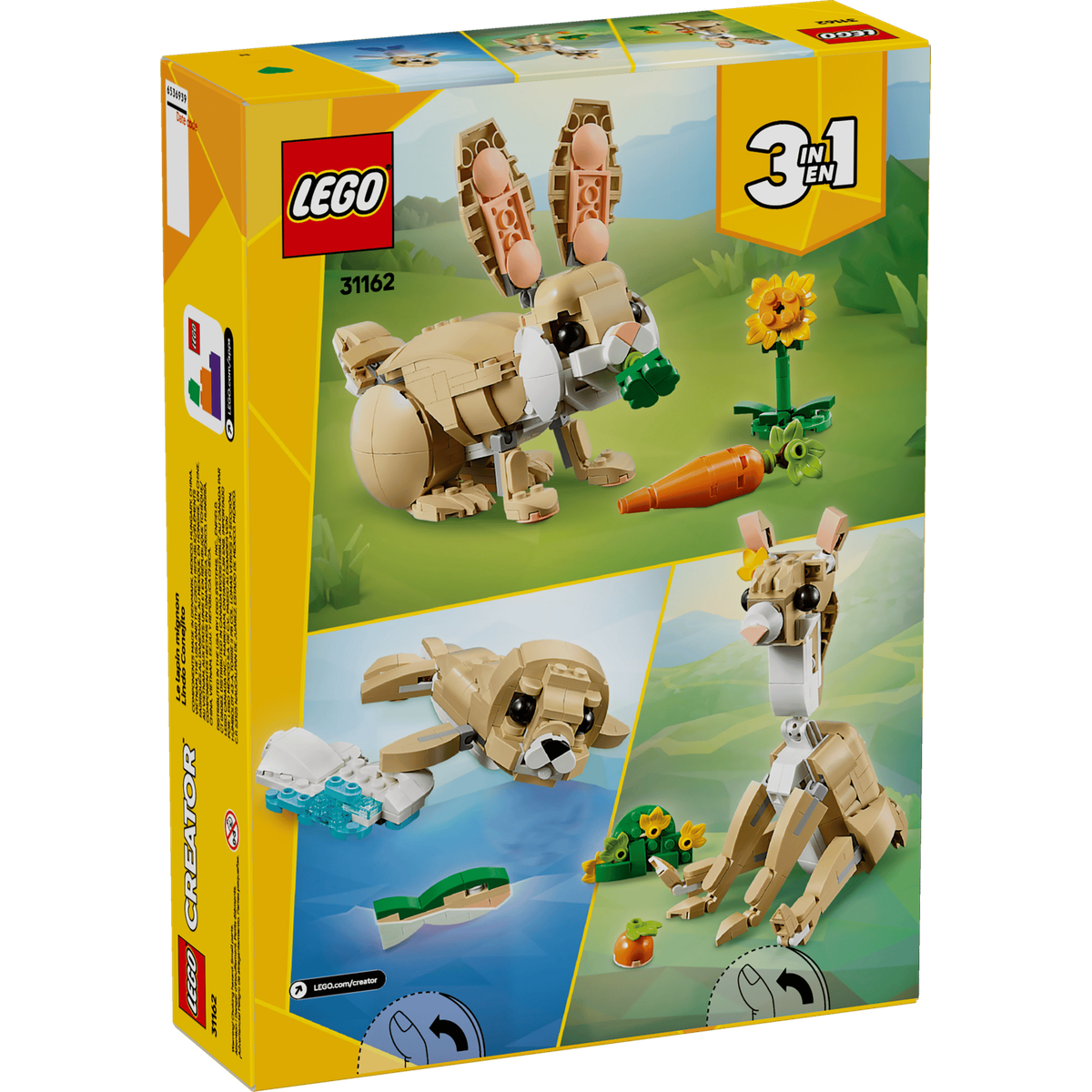 Lego Creator 3-in-1 Cute Bunny - Spendloves