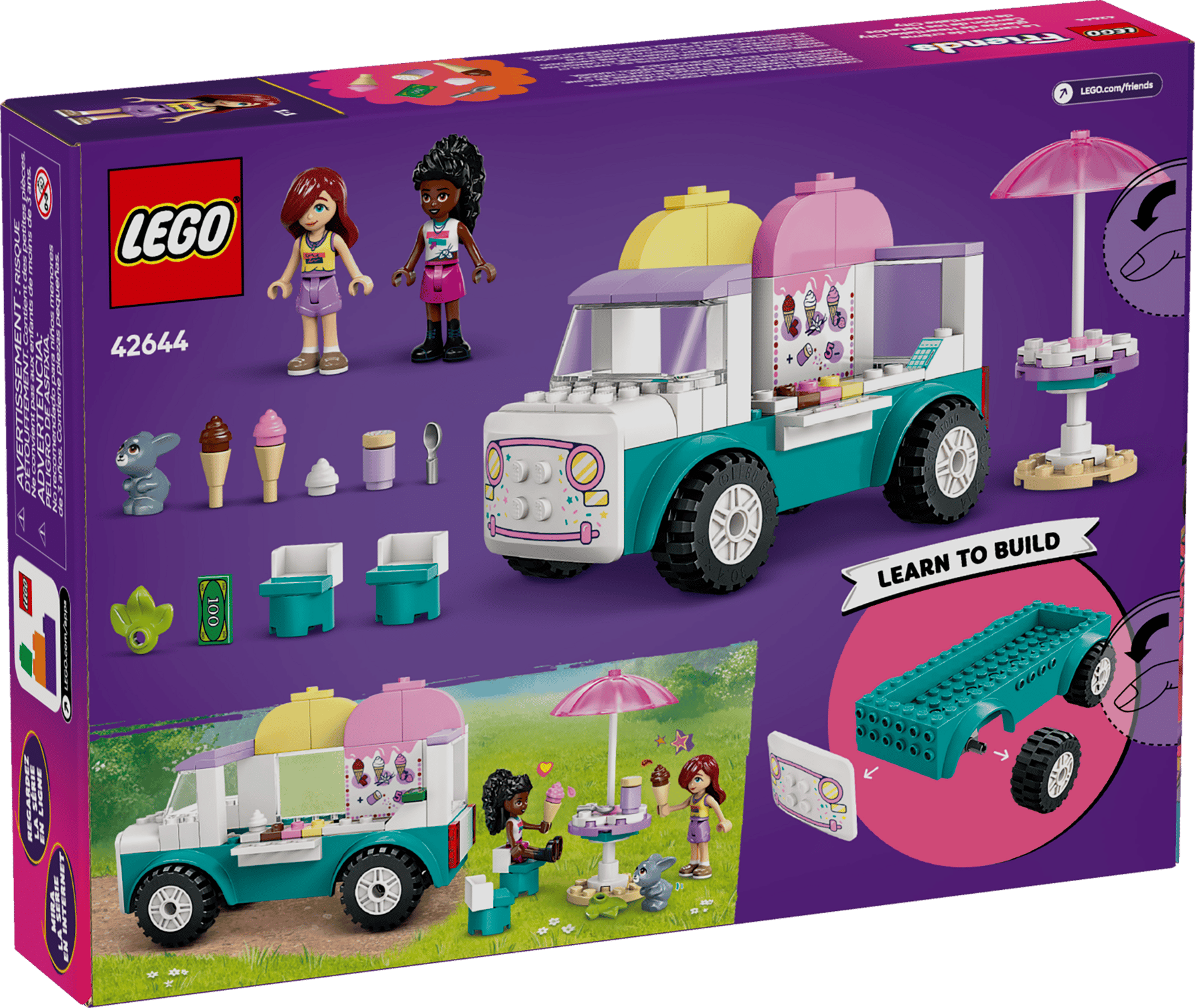 Lego Friends Heartlake City Ice Cream Truck 42644 - Spendloves