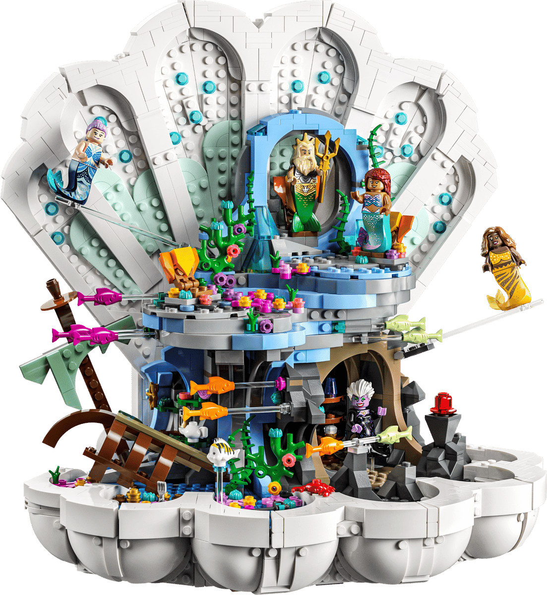 Lego Disney The Little Mermaid Royal Clamshell 43225 - Spendloves