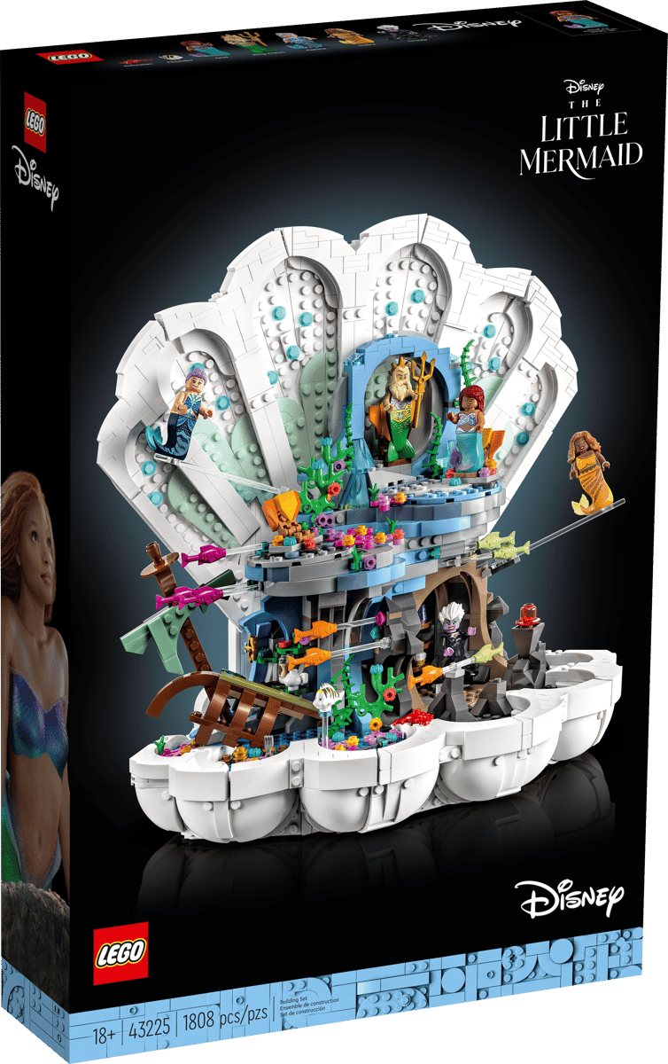 Lego Disney The Little Mermaid Royal Clamshell 43225 - Spendloves