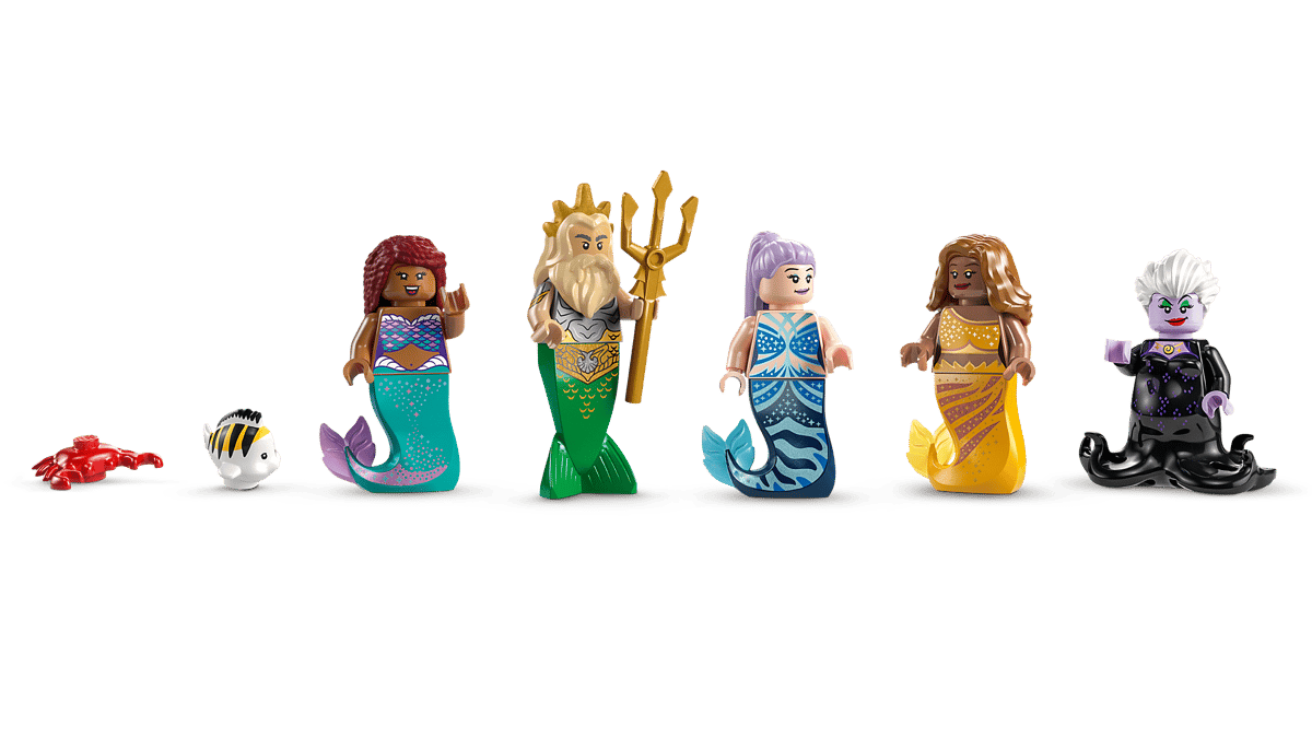 Lego Disney The Little Mermaid Royal Clamshell 43225 - Spendloves