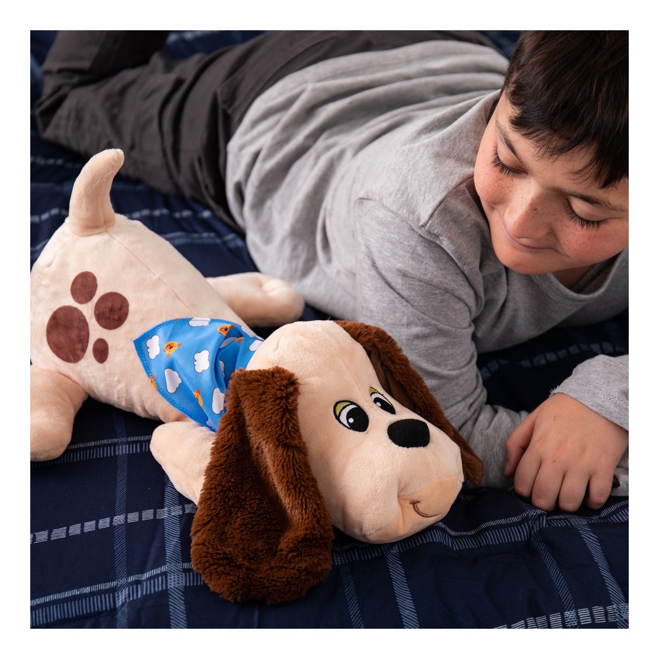 Pound Puppies Sleepy Classic Tan - Spendloves