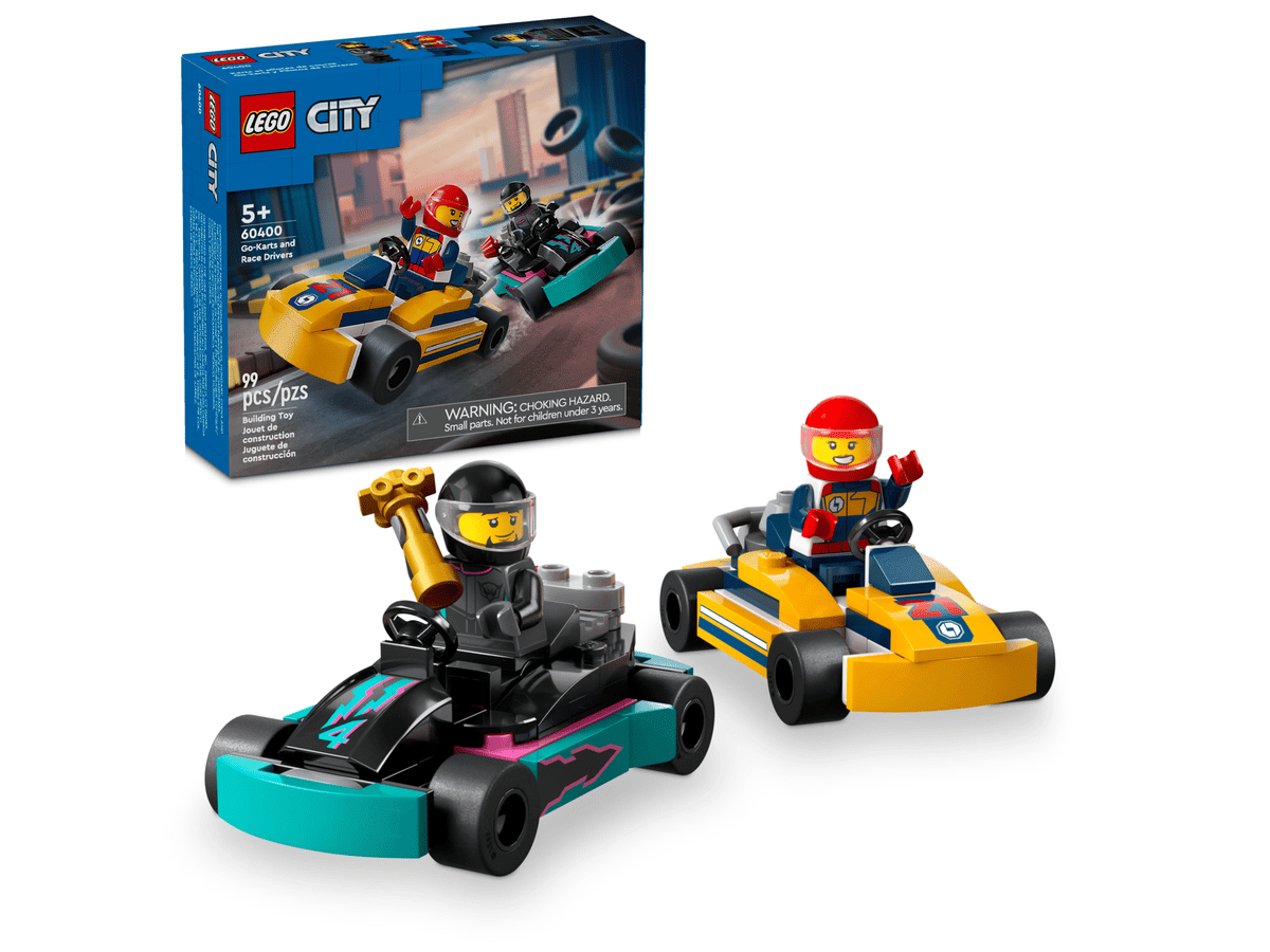 Lego City Go-Karts and Race Drivers - Spendloves