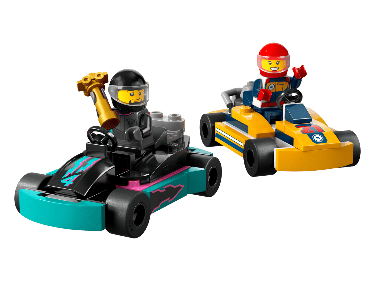Lego City Go-Karts and Race Drivers - Spendloves