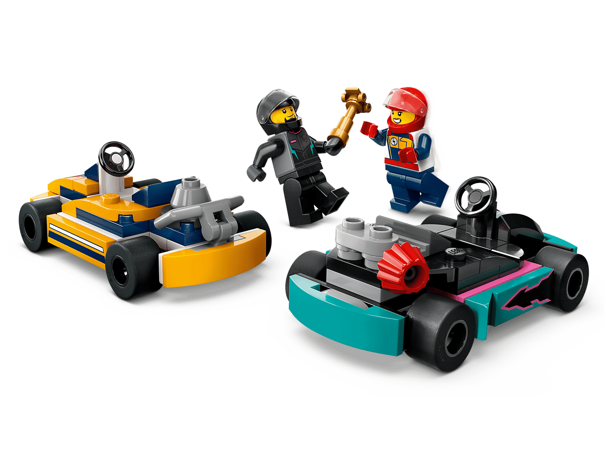Lego City Go-Karts and Race Drivers - Spendloves