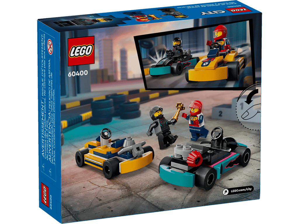 Lego City Go-Karts and Race Drivers - Spendloves