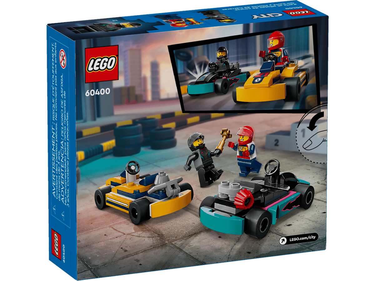 Lego City Go-Karts and Race Drivers - Spendloves