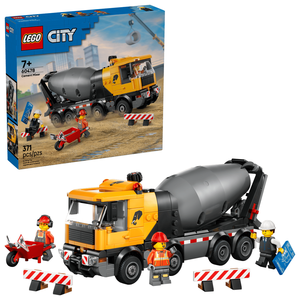 Lego City Cement Mixer 60478 - Spendloves