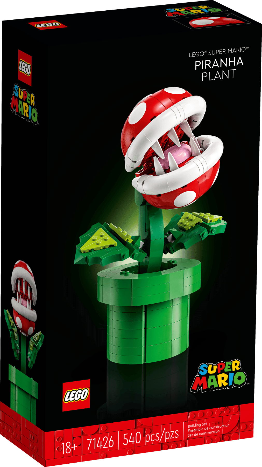 Lego Super Mario Piranha Plant 71426 - Spendloves