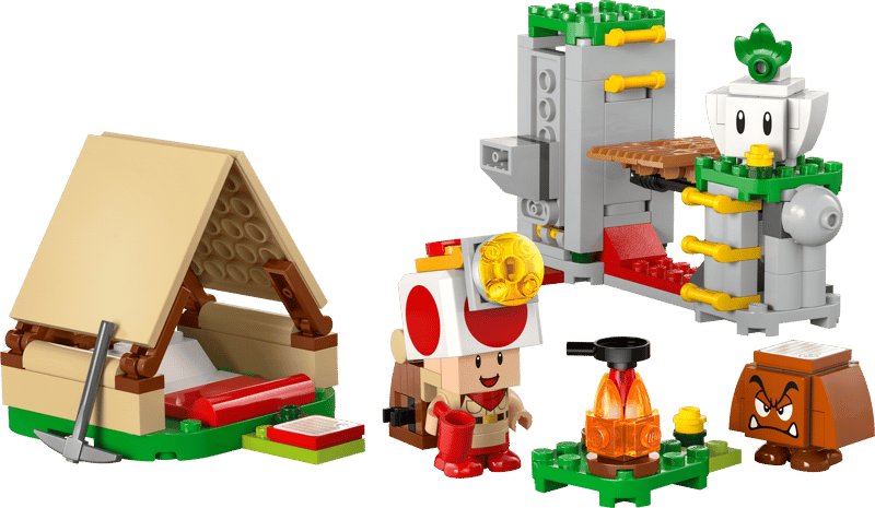 Lego Super Mario Captain Toads Camp - Spendloves