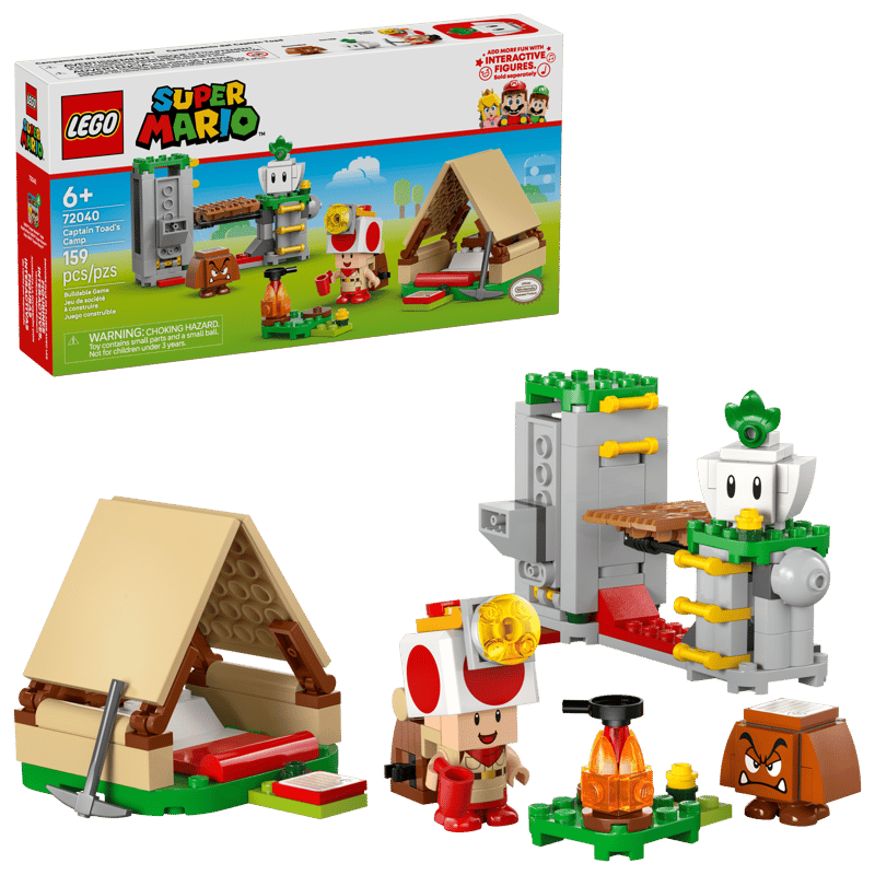 Lego Super Mario Captain Toads Camp - Spendloves