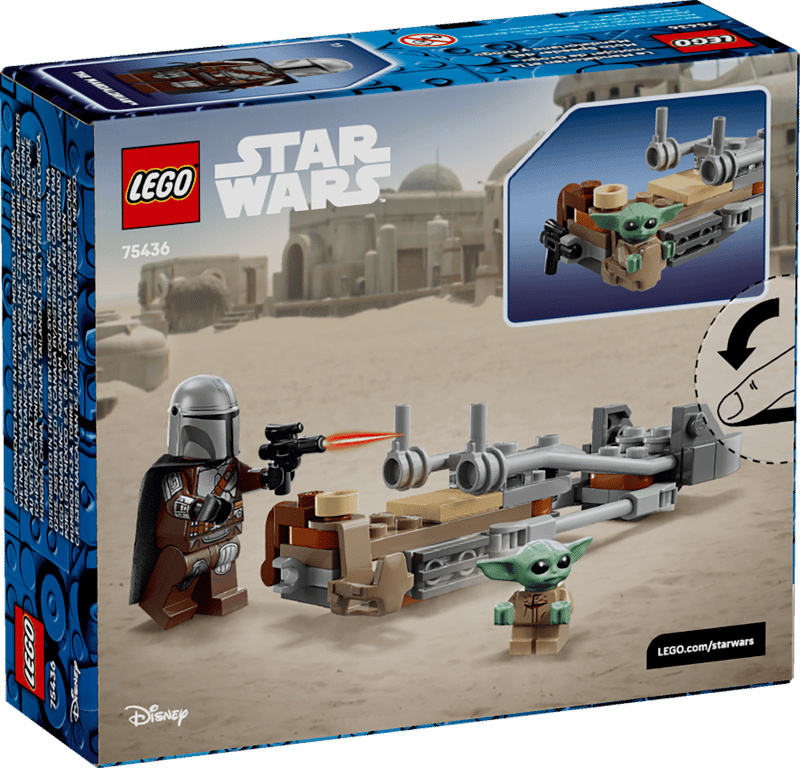 Lego Star Wars The Mandalorian & Grogu's Speeder Bike 75436 - Spendloves
