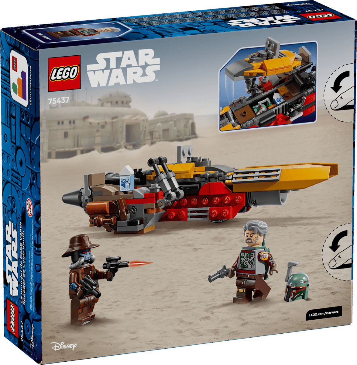 Lego Star Wars Cobb Vanth's Speeder 75437 - Spendloves