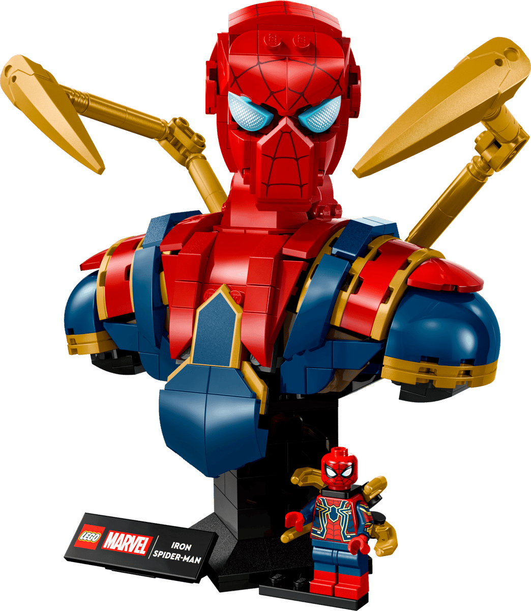 Lego Marvel Iron Spider-Man Bust 76326 - Spendloves