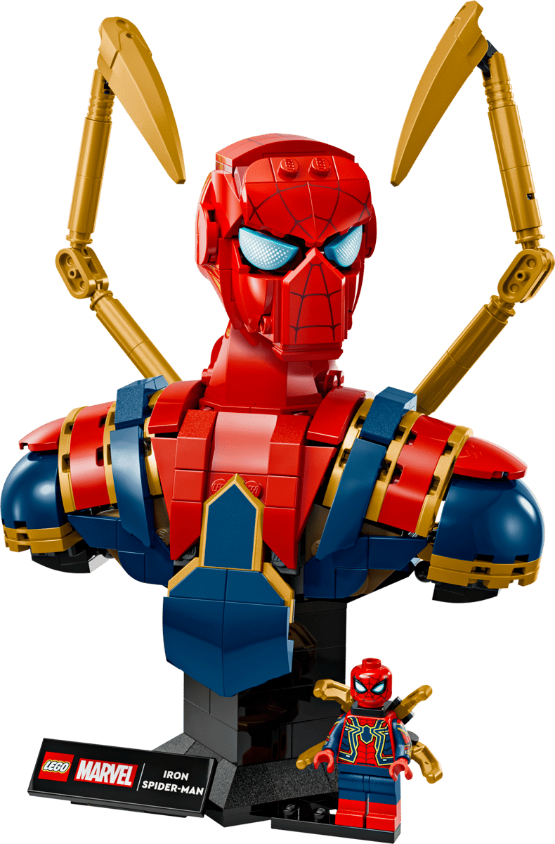 Lego Marvel Iron Spider-Man Bust 76326 - Spendloves