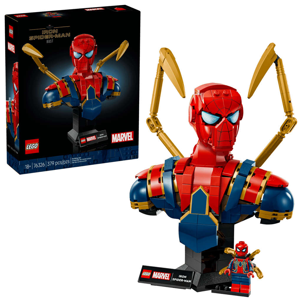 Lego Marvel Iron Spider-Man Bust 76326 - Spendloves