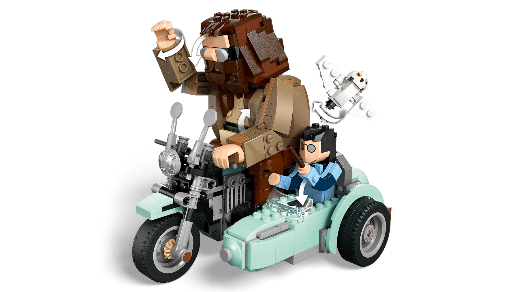 Lego Harry Potter Hagrid™ & Harry's Motorcycle Ride 76443 - Spendloves