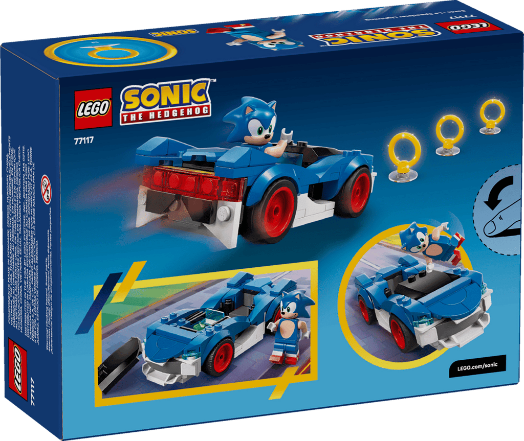 LEGO Sonic the Hedgehog Sonic: Speedster Lightning 77117 - Spendloves