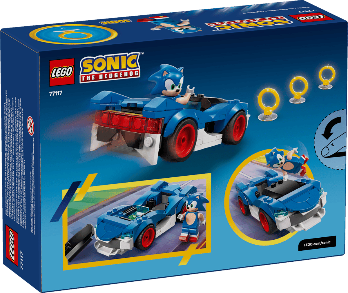 LEGO Sonic the Hedgehog Sonic: Speedster Lightning 77117 - Spendloves