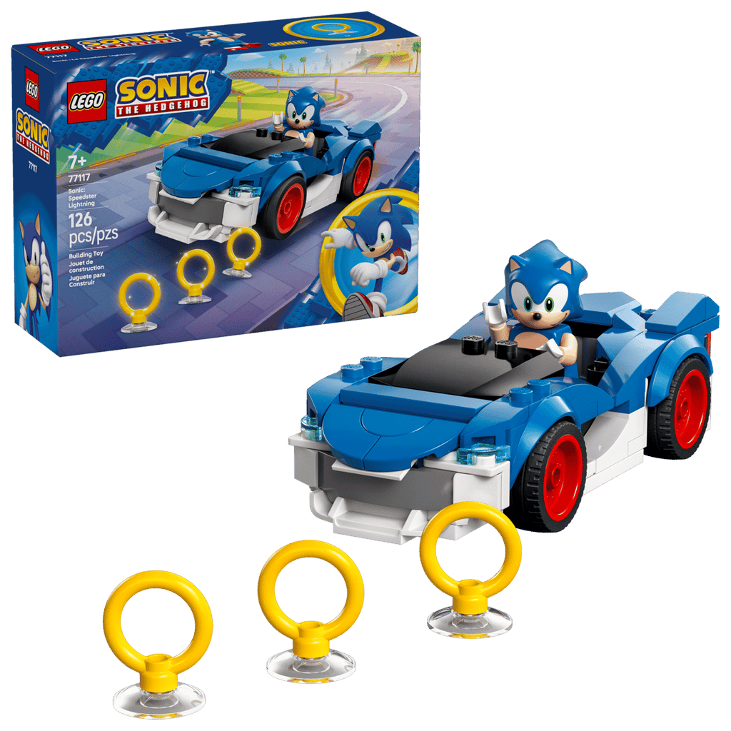 LEGO Sonic the Hedgehog Sonic: Speedster Lightning 77117 - Spendloves