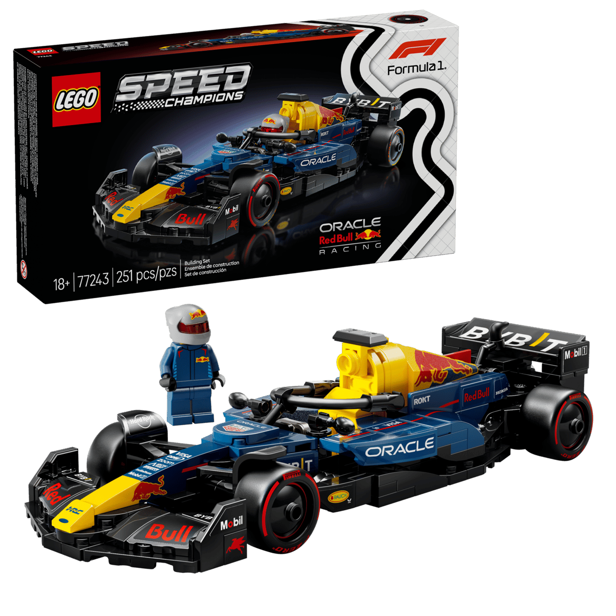 Lego Speed Champions Oracle Red Bull Racing RB20 F1® Race Car - Spendloves