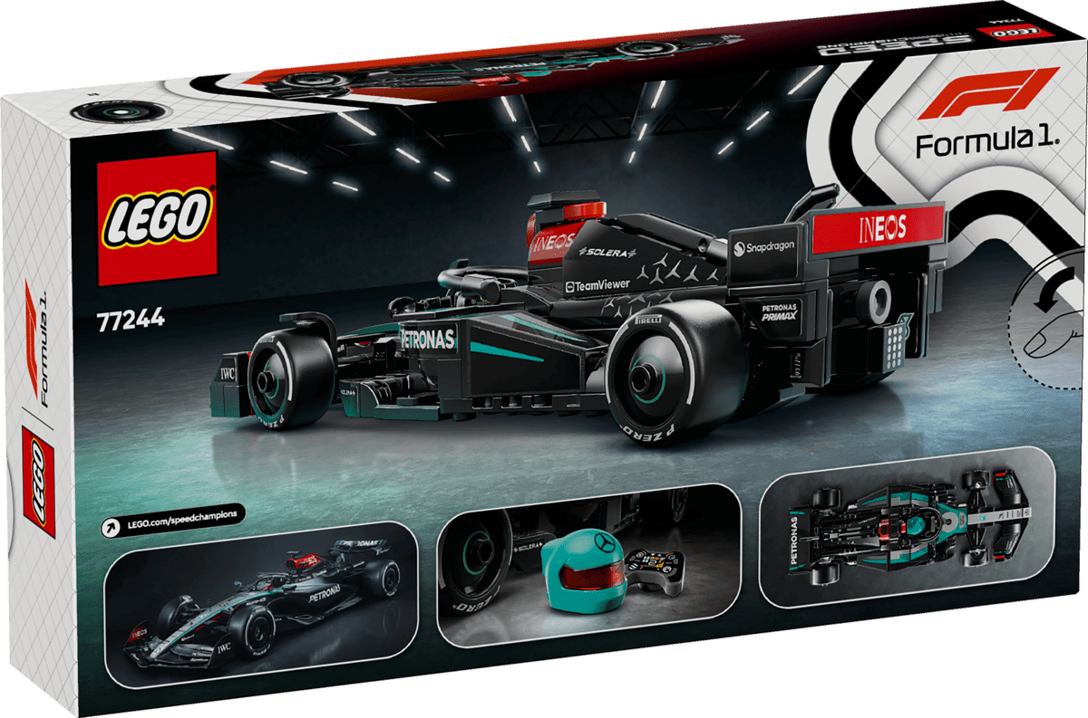Lego Speed Champions Mercedes-AMG F1 W15 Race Car 77244 - Spendloves