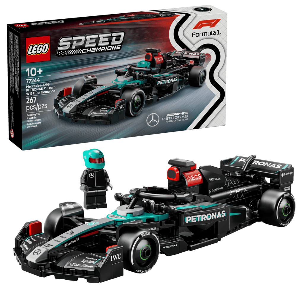 Lego Speed Champions Mercedes-AMG F1 W15 Race Car 77244 - Spendloves