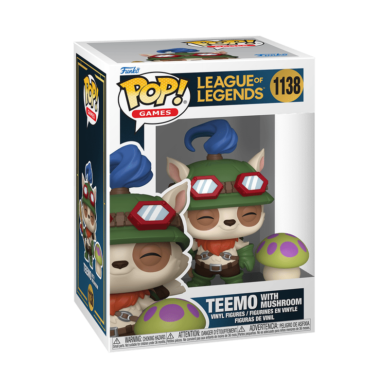 Funko Pop! & Buddy Teemo with Mushroom 1138 - Spendloves