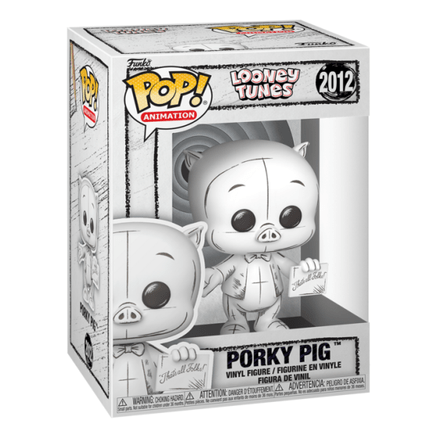 Pop! Vinyl - Looney Tunes - Porky Pig (Sketched) - Spendloves