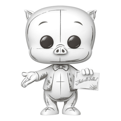 Pop! Vinyl - Looney Tunes - Porky Pig (Sketched) - Spendloves