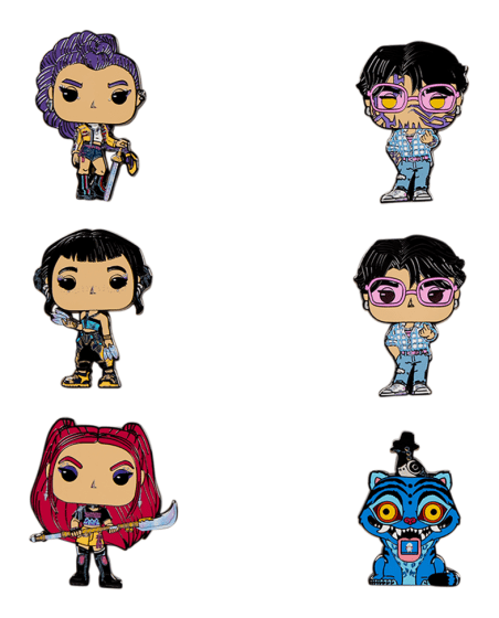 Loungefly - Blind Box Enamel Pins - KPop Demon Hunters - Spendloves