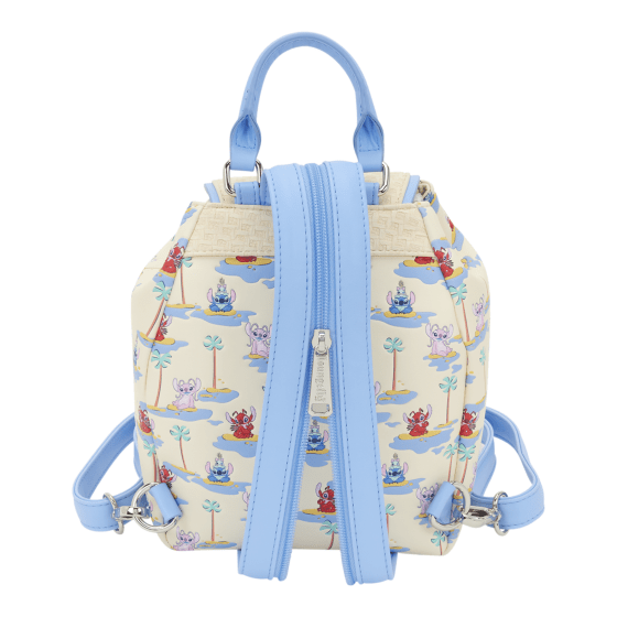 Loungefly Lilo & Stitch All-Over Print Micro Mini Backpack - Spendloves