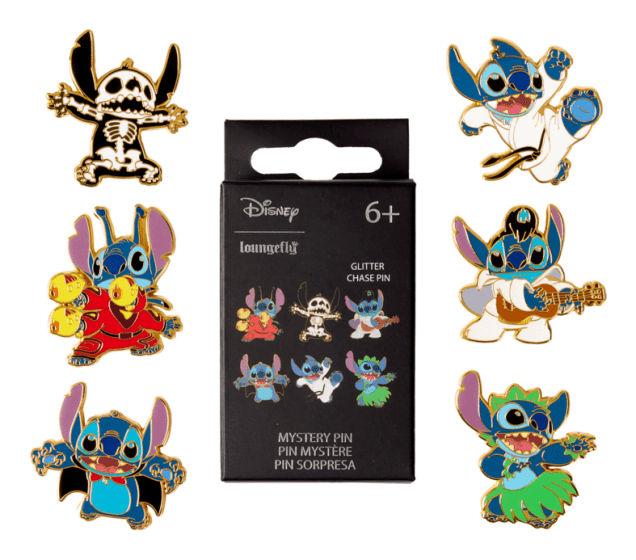 Loungefly - Blind Box Enamel Pins - Stitch Mystery - Spendloves