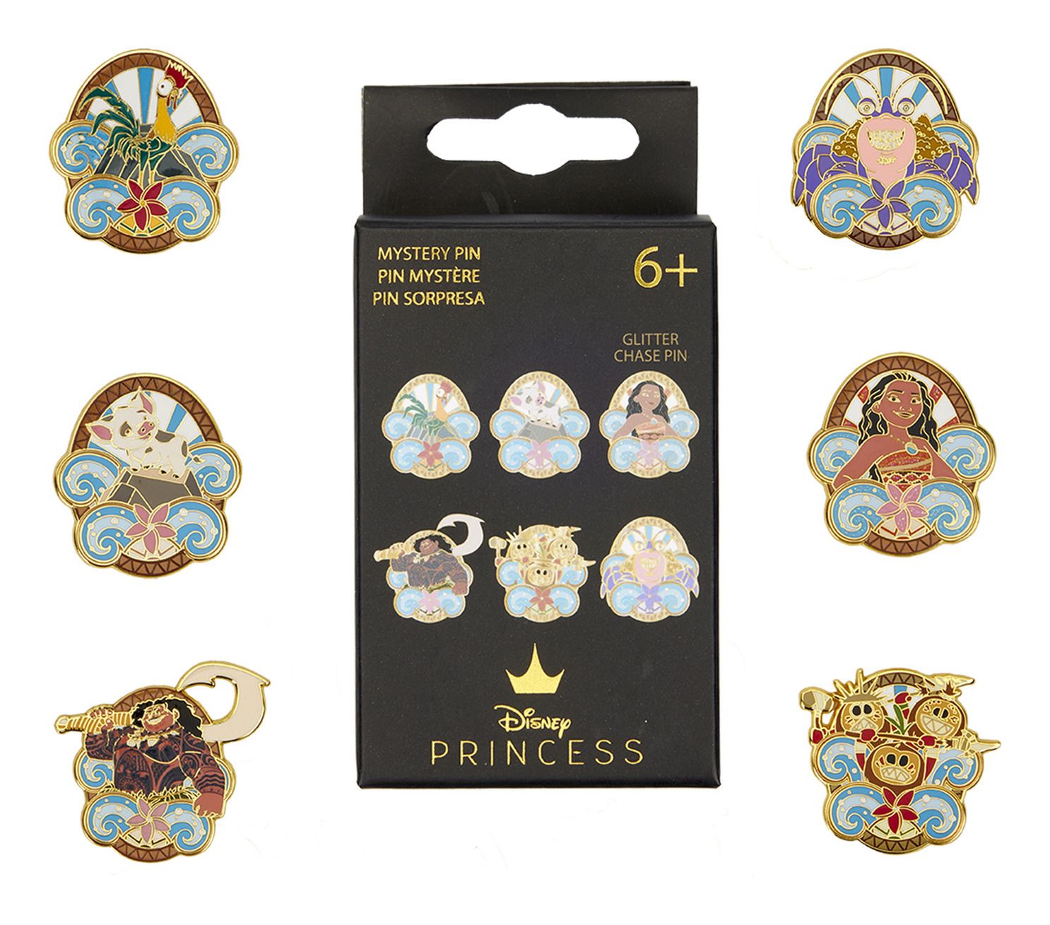 Loungefly Blind Box Enamel Pins - Moana - Spendloves