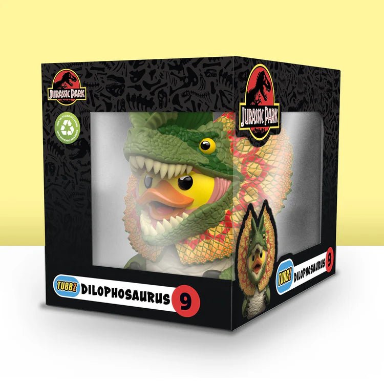 Jurassic Park: Dilophosaurus TUBBZ (Boxed Edition) - Spendloves