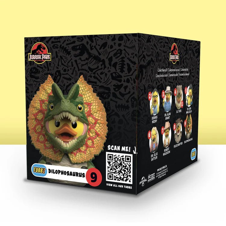 Jurassic Park: Dilophosaurus TUBBZ (Boxed Edition) - Spendloves