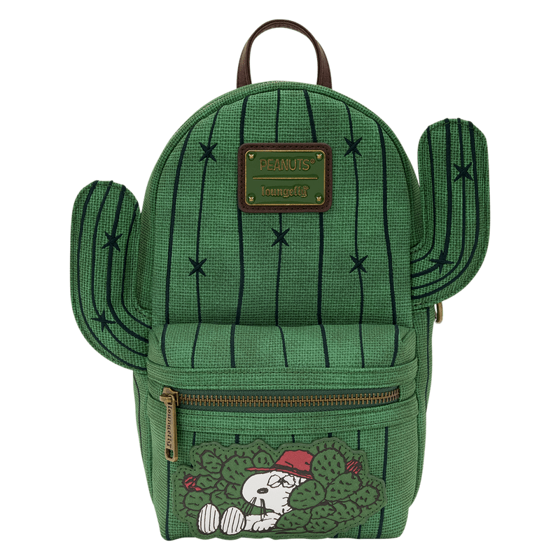 Loungefly Peanuts Spike Desert Cactus Sling Crossbody Bag - Spendloves