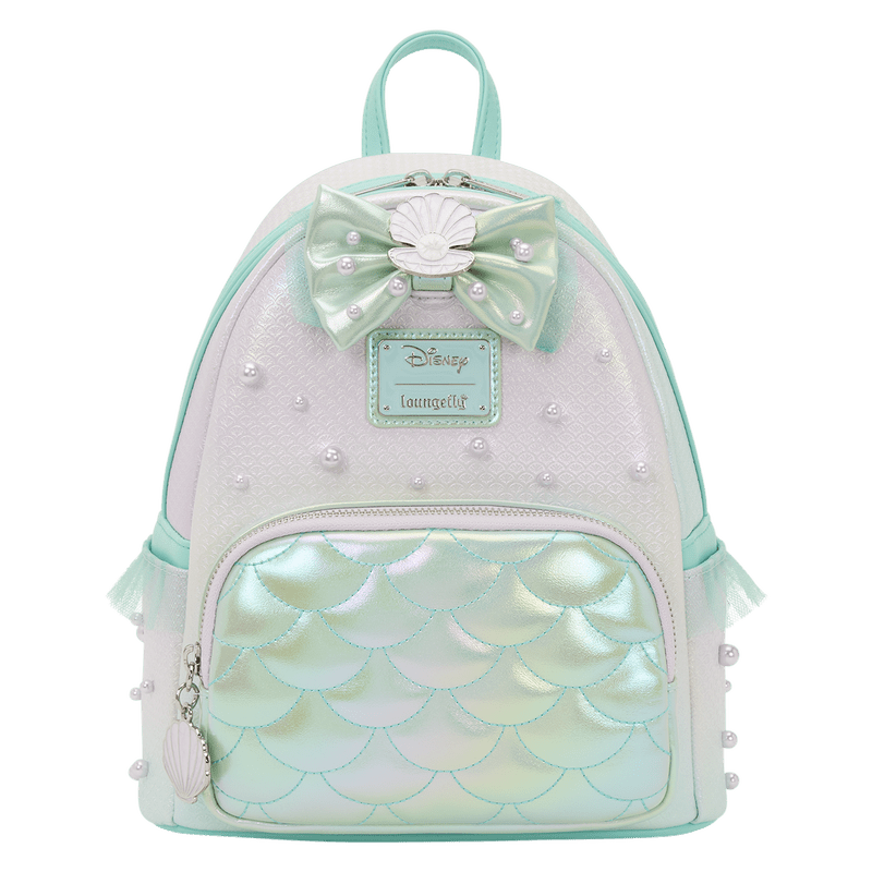 The Little Mermaid Iridescent Pearl Mini Backpack - Spendloves