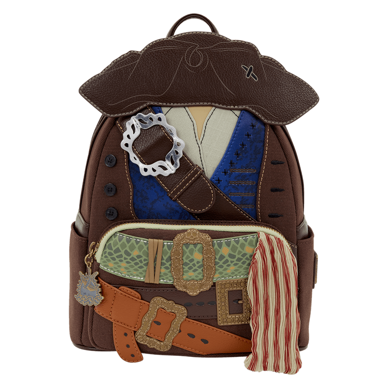 Pirates of the Caribbean Jack Sparrow Cosplay Mini Backpack - Spendloves