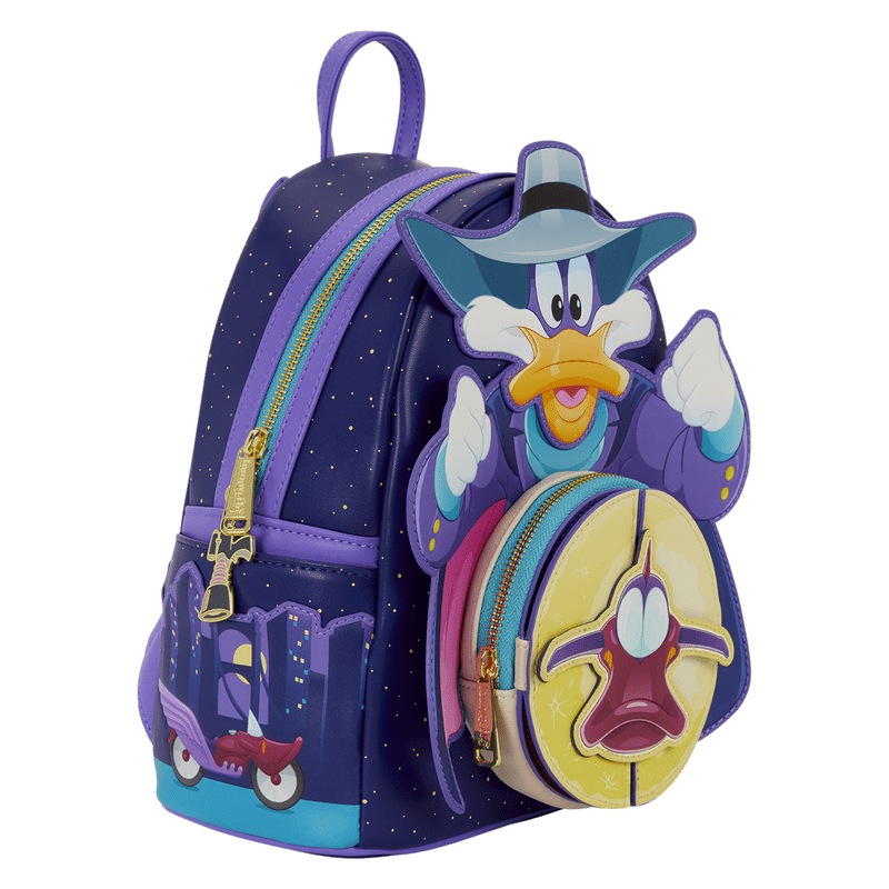 Loungefly Disney Darkwing Duck Glow in the Dark Mini Backpack - Spendloves