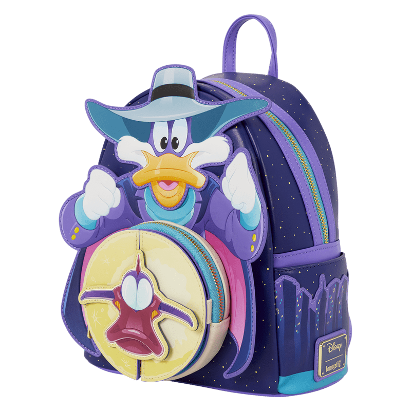 Loungefly Disney Darkwing Duck Glow in the Dark Mini Backpack - Spendloves