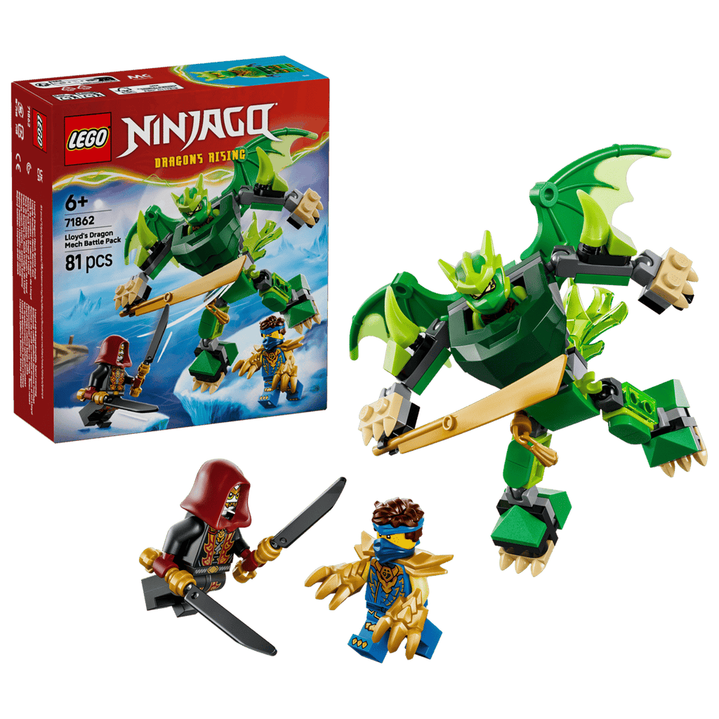 Lego NINJAGO® Lloyd's Dragon Mech Battle Pack 71862 - Spendloves
