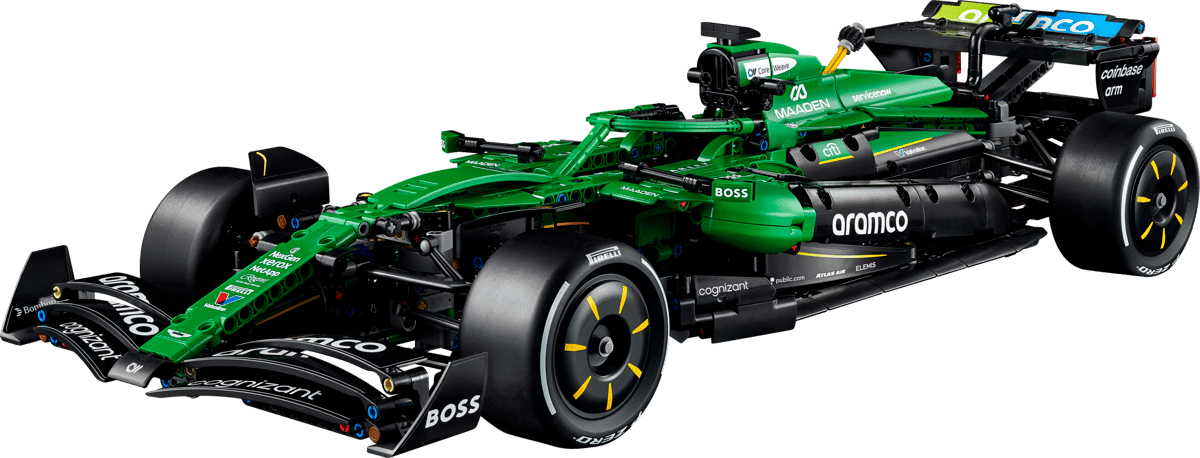 Lego Aston Martin Aramco AMR25 F1® Car - Spendloves