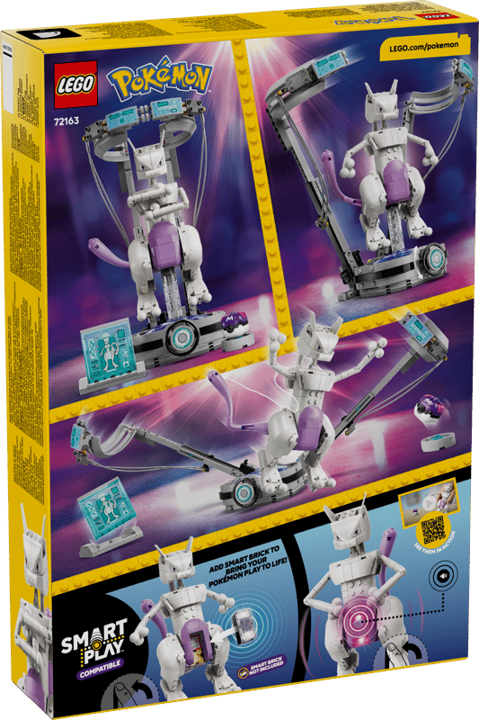 LEGO Pokémon SMART Play Mewtwo's Lab Break 72163 - Spendloves