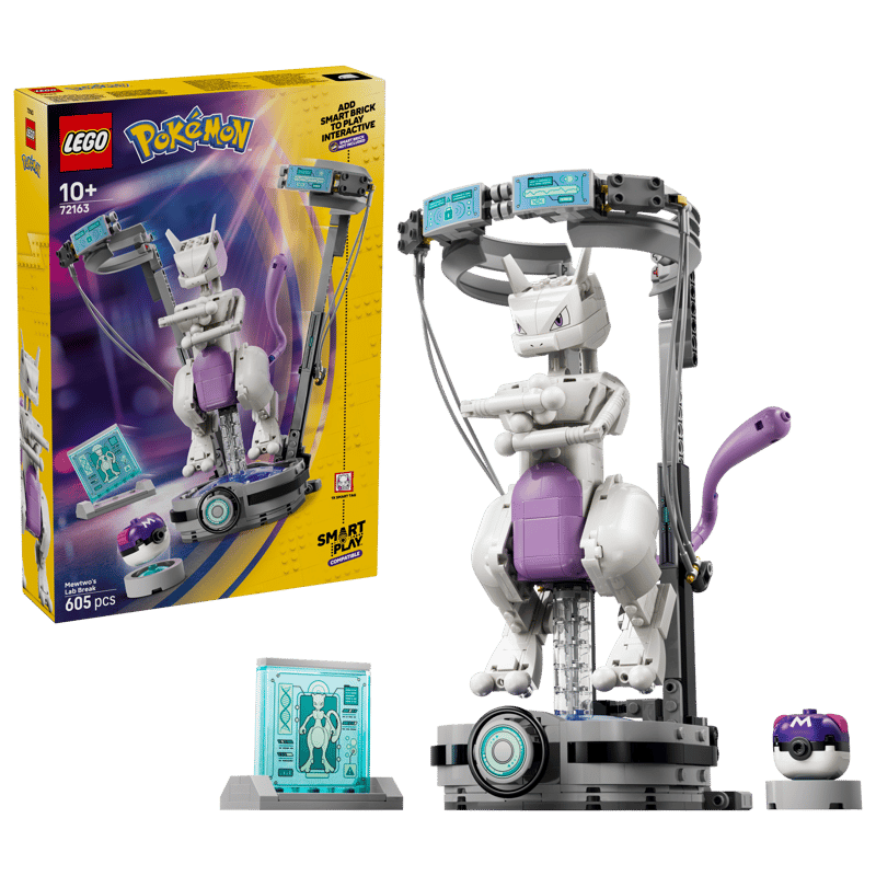 LEGO Pokémon SMART Play Mewtwo's Lab Break 72163 - Spendloves