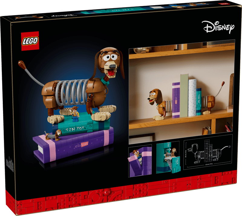 Lego Toy Story Slinky Dog Bookends 43301 - Spendloves